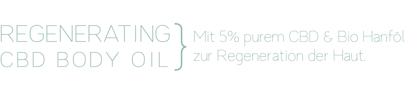 CBD Öl EIgenschaften
